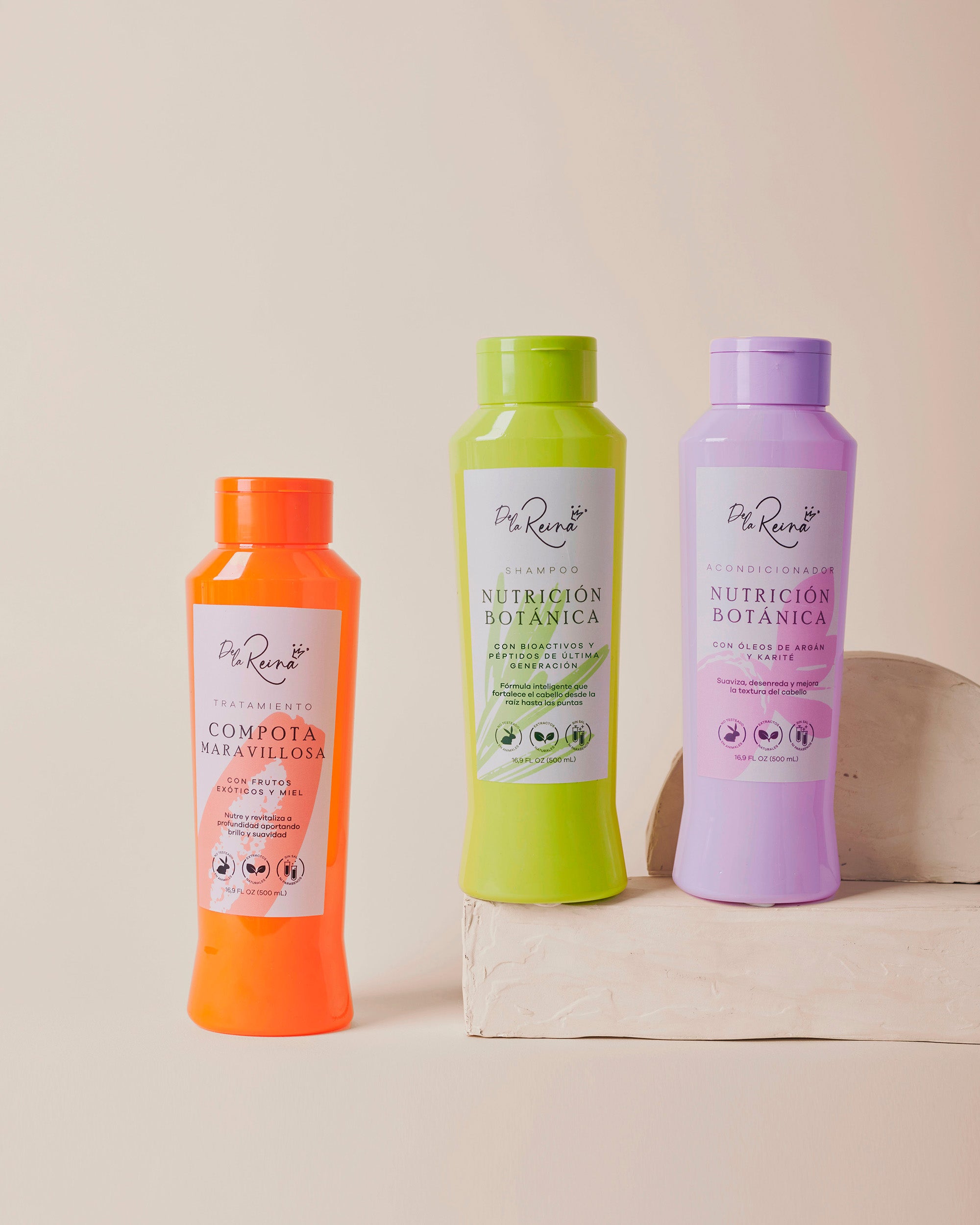 Kit de Cuidado Capilar Fórmulas con ingredientes de alto rendimiento para nutrir, fortalecer y revitalizar tu cabello.